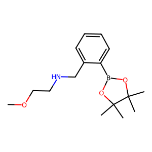 CAS: 1150271-51-4 | OR1066583 | 2-Methoxy-N-(2-(4,4,5,5-tetramethyl-1,3,2-dioxaborolan-2-yl)benzyl)ethanamine