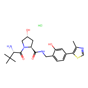 CAS: 2244684-41-9 | OR1066776 | (2S,4R)-1-((S)-2-Amino-3,3-dimethylbutanoyl)-4-hydroxy-N-(2-hydroxy-4-(4-methylthiazol-5-yl)benzyl)pyrrolidine-2-carboxamide hydrochloride