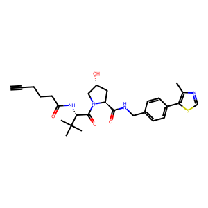 CAS: 2722612-14-6 | OR1066795 | (2S,4R)-1-((S)-2-(Hex-5-ynamido)-3,3-dimethylbutanoyl)-4-hydroxy-N-(4-(4-methylthiazol-5-yl)benzyl)pyrrolidine-2-carboxamide