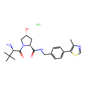 CAS: 2761478-98-0 | OR1066798 | (2S,4R)-1-((R)-2-Amino-3,3-dimethylbutanoyl)-4-hydroxy-N-(4-(4-methylthiazol-5-yl)benzyl)pyrrolidine-2-carboxamide hydrochloride