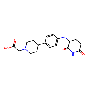 CAS: 2641512-31-2 | OR1066811 | 2-(4-(4-((2,6-Dioxopiperidin-3-yl)amino)phenyl)piperidin-1-yl)acetic acid