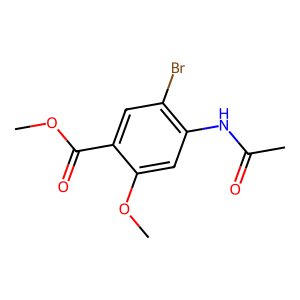 CAS: 4093-34-9 | OR1066956 | Methyl 4-acetamido-5-bromo-2-methoxybenzoate