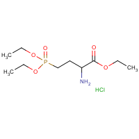 CAS:156393-79-2 | OR10670 | (D,L)-(+,-)-2-Amino-4-(diethylphosphono)butanoic acid, ethyl ester, hydrochloride