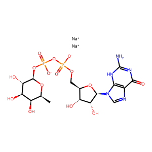 CAS: 148296-47-3 | OR1067174 | (((2R,3S,4R,5R)-5-(2-Amino-6-oxo-3,6-dihydro-9H-purin-9-yl)-3,4-dihydroxytetrahydrofuran-2-yl) methyl) ((2R,3S,4R,5S,6S)-3,4,5-trihydroxy-6-methyltetrahydro-2H-pyran-2-yl) diphosphate sodium salt