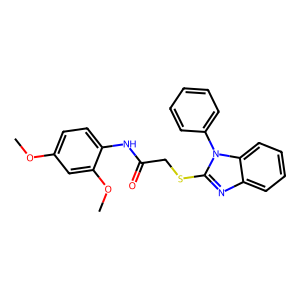 CAS: 742116-35-4 | OR1067241 | N-(2,4-Dimethoxyphenyl)-2-((1-phenyl-1H-benzo[d]imidazol-2-yl)thio)acetamide