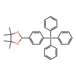 CAS: 1197180-13-4 | OR1067451 | Triphenyl(4-(4,4,5,5-tetramethyl-1,3,2-dioxaborolan-2-yl)phenyl)silane