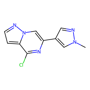 CAS: 1940180-18-6 | OR1067583 | 4-Chloro-6-(1-methyl-1H-pyrazol-4-yl)pyrazolo[1,5-a]pyrazine