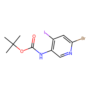 CAS: 1200130-83-1 | OR1067699 | tert-Butyl (6-bromo-4-iodopyridin-3-yl)carbamate