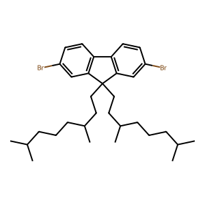 CAS: 325461-30-1 | OR1068304 | 2,7-Dibromo-9,9-bis(3,7-dimethyloctyl)-9H-fluorene