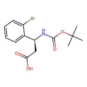 CAS: 500770-75-2 | OR1068352 | (S)-3-(2-Bromophenyl)-3-((tert-butoxycarbonyl)amino)propanoic acid
