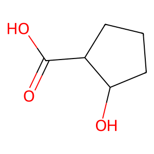 CAS: 81887-89-0 | OR1068512 | 2-Hydroxycyclopentane-1-carboxylic acid