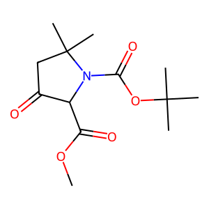 CAS: 1426680-65-0 | OR1068664 | 1-tert-Butyl 2-methyl 5,5-dimethyl-3-oxopyrrolidine-1,2-dicarboxylate