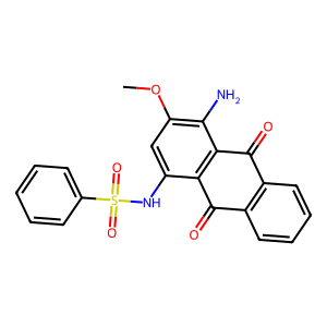 CAS: 69563-51-5 | OR1068950 | N-(4-Amino-3-methoxy-9,10-dioxo-9,10-dihydroanthracen-1-yl)benzenesulfonamide