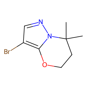 CAS: 2676864-03-0 | OR1069132 | 3-Bromo-7,7-dimethyl-6,7-dihydro-5H-pyrazolo[5,1-b][1,3]oxazine