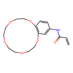 CAS: 68865-30-5 | OR1069478 | 4-Acryloylamidobenzo-15-crown-5