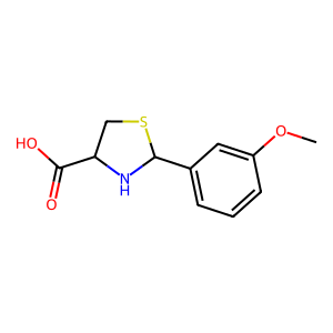 CAS: 158476-38-1 | OR1069515 | 2-(3-Methoxyphenyl)thiazolidine-4-carboxylic acid