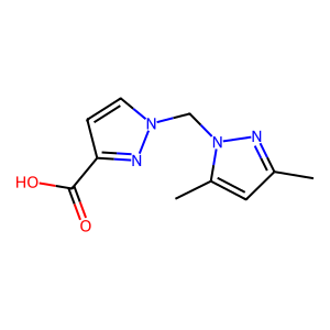 CAS: 1004192-86-2 | OR1069904 | 1-((3,5-Dimethyl-1H-pyrazol-1-yl)methyl)-1H-pyrazole-3-carboxylic acid