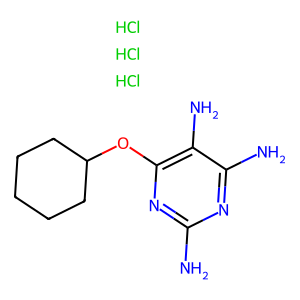 CAS: 2757730-50-8 | OR1070642 | 6-(Cyclohexyloxy)pyrimidine-2,4,5-triamine trihydrochloride