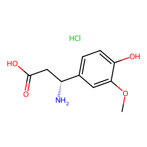 CAS: 3026598-66-0 | OR1070834 | (R)-3-Amino-3-(4-hydroxy-3-methoxyphenyl)propanoic acid hydrochloride