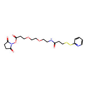 CAS: 2517392-28-6 | OR1071096 | 2,5-Dioxopyrrolidin-1-yl 3-(2-(2-(3-(pyridin-2-yldisulfanyl)propanamido)ethoxy)ethoxy)propanoate