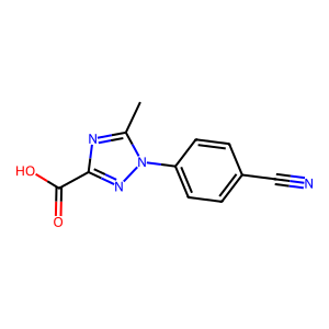 CAS: 1154374-36-3 | OR1071318 | 1-(4-Cyanophenyl)-5-methyl-1H-1,2,4-triazole-3-carboxylic acid