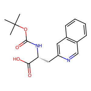 CAS: 2350732-52-2 | OR1071326 | (R)-2-((tert-Butoxycarbonyl)amino)-3-(isoquinolin-3-yl)propanoic acid