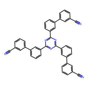 CAS: 1872292-95-9 | OR1071381 | 3',3''',3'''''-(1,3,5-Triazine-2,4,6-triyl)tris(([1,1'-biphenyl]-3-carbonitrile))