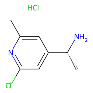CAS: 3026597-16-7 | OR1071402 | (R)-1-(2-Chloro-6-methylpyridin-4-yl)ethan-1-amine hydrochloride