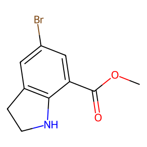 CAS: 860624-88-0 | OR1071921 | Methyl 5-bromoindoline-7-carboxylate