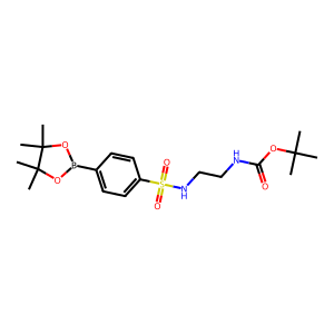 CAS: 1014613-14-9 | OR1072724 | tert-Butyl (2-((4-(4,4,5,5-tetramethyl-1,3,2-dioxaborolan-2-yl)phenyl)sulfonamido)ethyl)carbamate