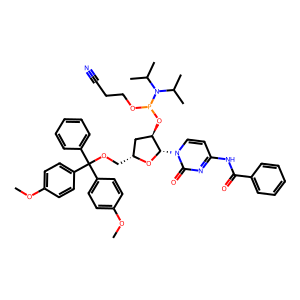 CAS: 157327-96-3 | OR1073023 | (2R,3R,5S)-2-(4-Benzamido-2-oxopyrimidin-1(2H)-yl)-5-((bis(4-methoxyphenyl)(phenyl)methoxy)methyl)tetrahydrofuran-3-yl (2-cyanoethyl) diisopropylphosphoramidite