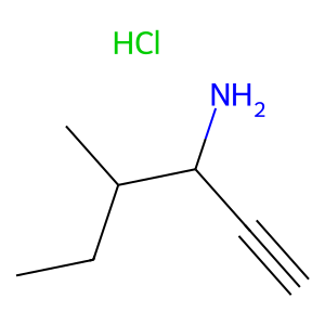 CAS: 2703752-14-9 | OR1073360 | 4-Methylhex-1-yn-3-amine hydrochloride