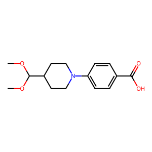 CAS: 392690-97-0 | OR1073649 | 4-(4-(Dimethoxymethyl)piperidin-1-yl)benzoic acid
