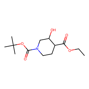 CAS: 217488-49-8 | OR1073733 | 1-tert-Butyl 4-ethyl 3-hydroxypiperidine-1,4-dicarboxylate