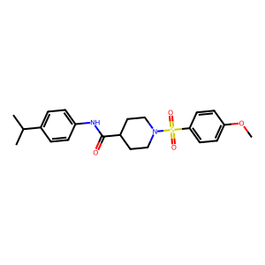 CAS: 593258-66-3 | OR1073895 | N-(4-Isopropylphenyl)-1-((4-methoxyphenyl)sulfonyl)piperidine-4-carboxamide