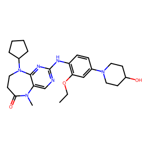 CAS: 1228817-38-6 | OR1073979 | 9-Cyclopentyl-2-((2-ethoxy-4-(4-hydroxypiperidin-1-yl)phenyl)amino)-5-methyl-5,7,8,9-tetrahydro-6H-pyrimido[4,5-b][1,4]diazepin-6-one