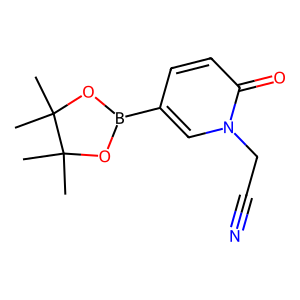 CAS: 1083168-90-4 | OR1074082 | 2-(2-Oxo-5-(4,4,5,5-tetramethyl-1,3,2-dioxaborolan-2-yl)pyridin-1(2H)-yl)acetonitrile