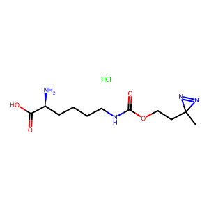 CAS: 2421187-79-1 | OR1074237 | N6-((2-(3-Methyl-3H-diazirin-3-yl)ethoxy)carbonyl)-L-lysine hydrochloride
