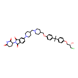 CAS: 3042820-12-9 | OR1074308 | 5-(4-((4-((4-(2-(4-((S)-3-Chloro-2-hydroxypropoxy)phenyl)propan-2-yl)phenoxy)methyl)piperidin-1-yl)methyl)piperidin-1-yl)-2-(2,6-dioxopiperidin-3-yl)isoindoline-1,3-dione