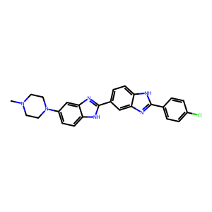 CAS: 23554-99-6 | OR1074663 | 2'-(4-Chlorophenyl)-5-(4-methylpiperazin-1-yl)-1H,1'H-2,5'-bibenzo[d]imidazole