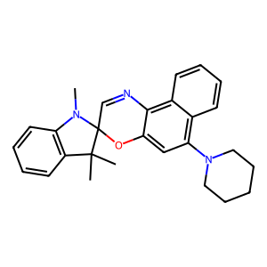 CAS: 114747-45-4 | OR1074985 | 1,3,3-Trimethyl-6'-(piperidin-1-yl)spiro[indoline-2,3'-naphtho[2,1-b][1,4]oxazine]