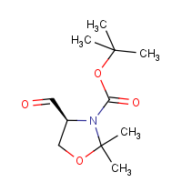 CAS:102308-32-7 | OR10859 | (4S)-2,2-Dimethyl-1,3-oxazolidine-4-carboxaldehyde, N-BOC protected