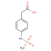 CAS:56205-88-0 | OR10894 | 4-[(Methylsulphonyl)amino]phenylacetic acid