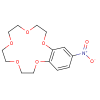 CAS:60835-69-0 | OR10924 | 15-Nitro-2,3,5,6,8,9,11,12-octahydro-1,4,7,10,13-benzopentaoxacyclopentadecine