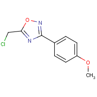 CAS:57238-76-3 | OR110030 | 5-(Chloromethyl)-3-(4-methoxyphenyl)-1,2,4-oxadiazole