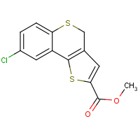 CAS:255378-11-1 | OR110032 | Methyl 8-chloro-4H-thieno[3,2-c]thiochromene-2-carboxylate