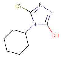 CAS:119185-58-9 | OR110034 | 4-Cyclohexyl-5-mercapto-4H-1,2,4-triazol-3-ol