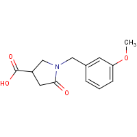 CAS: 96449-90-0 | OR110047 | 1-(3-Methoxybenzyl)-5-oxopyrrolidine-3-carboxylic acid