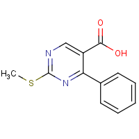 CAS: 149771-15-3 | OR110055 | 2-(Methylthio)-4-phenylpyrimidine-5-carboxylic acid