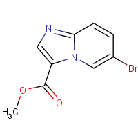 CAS:1359656-01-1 | OR110059 | Methyl 6-bromoimidazo[1,2-a]pyridine-3-carboxylate